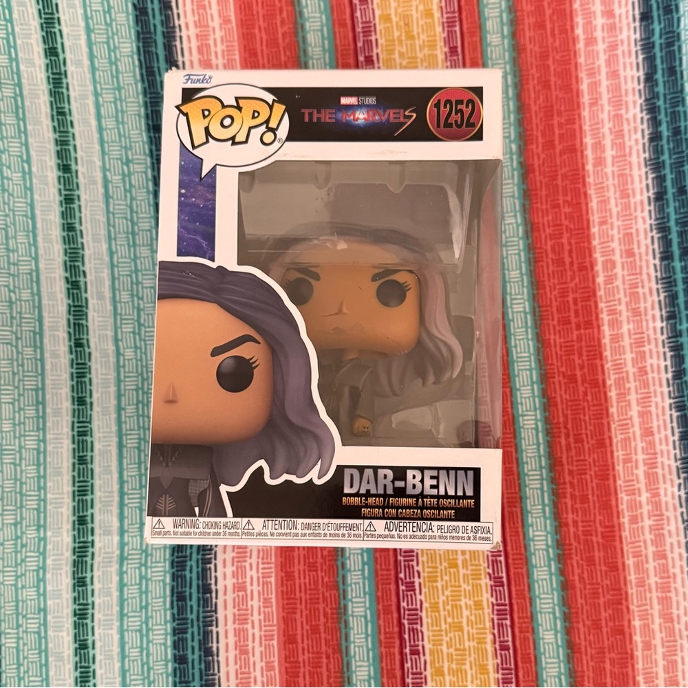 Marvel Pop! Dar-Benn Figure with Gray and Black